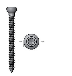 tornillo de compresión ósea genérico 1