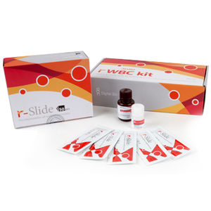 kit de prueba para el recuento de leucocitos / de sangre / por fluorescencia