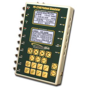 simulador de paciente ECG / para cuidados / pantalla