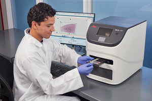 digitalizador de portaobjetos de microscopio