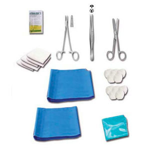 kit de instrumentos para sutura de heridas