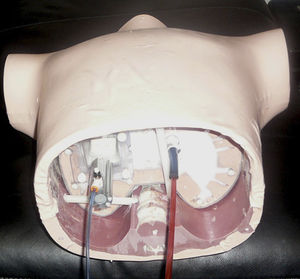 fantoma de prueba para radioterapia