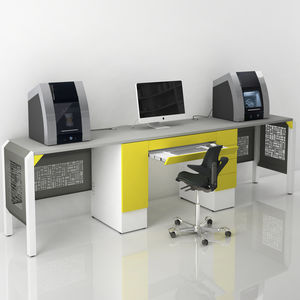 puesto de trabajo para laboratorio dental con cajones 1