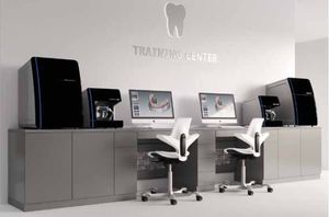 puesto de trabajo para laboratorio dental doble 1