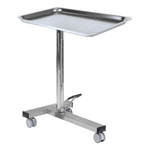 mesa de instrumentos de acero inoxidable