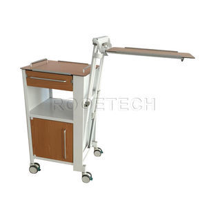 mesa de cabecera con ruedas