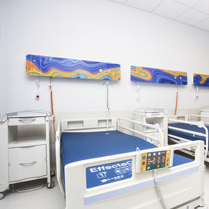 unidad médica de cabecera de pared