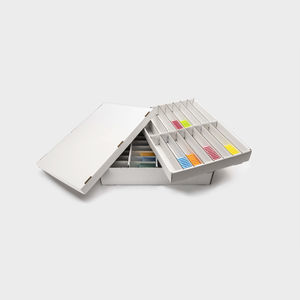 recipiente para muestras para portaobjetos de microscopio