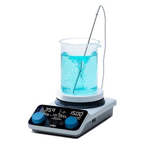 agitador de laboratorio con placa calefactora