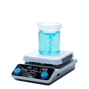 agitador de laboratorio con placa calefactora