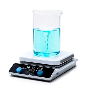 agitador de laboratorio con placa calefactora
