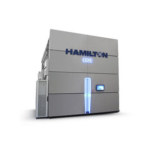 sistema de gestión y de almacenamiento de muestras / de laboratorio / automatizada