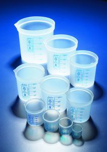 vaso de precipitados de polipropileno