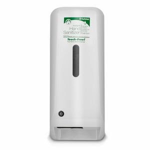dispensador de solución hidroalcohólica de suelo