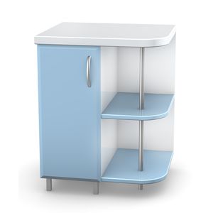 armario de hospital / con cajón / con puerta
