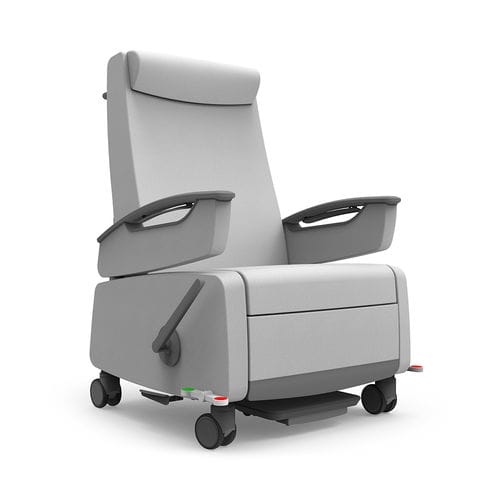 Sillón para tratamiento manual - IBIOM Instruments - de 2 secciones / con reposapiernas / con reposapiés