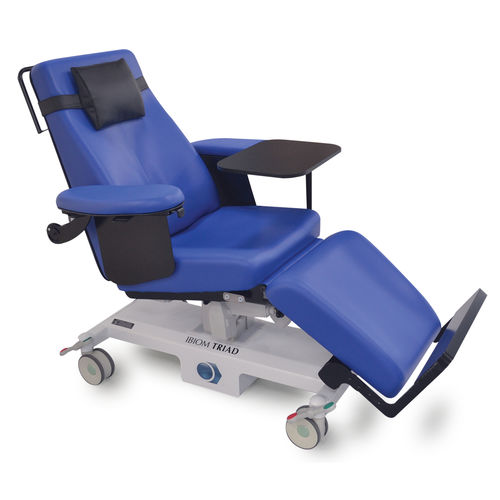 Sillón para tratamiento eléctrico - TRIAD - IBIOM Instruments - de 3 secciones / con reposapiernas / con reposapiés