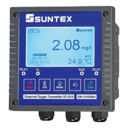 Transmisor para análisis de agua - DC-5310-RS D.O. - Suntex Instruments - de presión