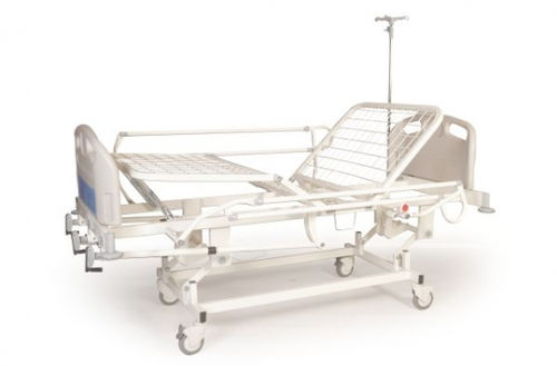 Cama de hospital - MN-03 - Medikal 2000 - manual / de altura regulable / con ruedas