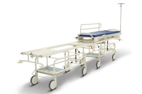 Carro camilla de transferencia - M-2 T400 - Medikal 2000 - Trendelenburg / con respaldo regulable / 2 secciones