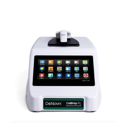 Contador de células automatizado - CellDrop BF - DeNovix - de mesa / por fluorescencia