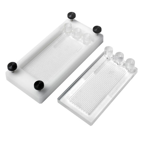 Chip microfluídico para laboratorio - UQ5101 - Asynt - de vidrio