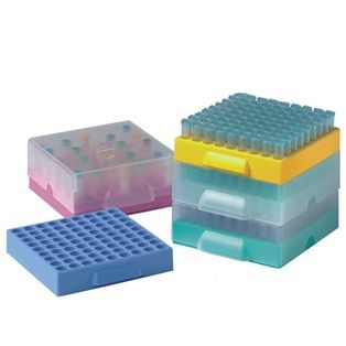 Soporte de laboratorio para microtubos - ASY/76000-B - Asynt - para congeladores de laboratorio / de polipropileno