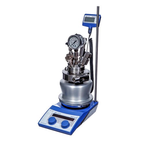 Reactor de laboratorio - PressureSyn - Asynt - compacto / calefactor / a presión