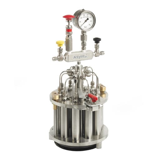 Reactor de laboratorio - Multicell  - Asynt - paralelo / a presión / de acero inoxidable