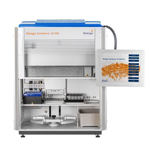 Estación de trabajo de laboratorio automatizada - Biotage® Extrahera™ LV-200 - Biotage AB - para preparación de muestras / por pipeteo / de mesa