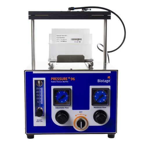 Colector para gas médico para laboratorio - PRESSURE+ - Biotage AB - para extracción en fase sólida / SPE / para muestras de laboratorio