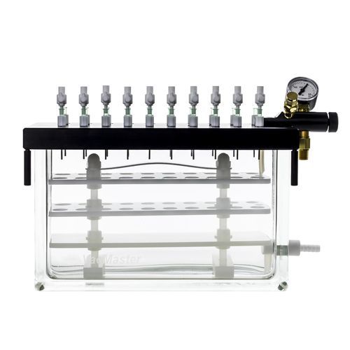 Colector para gas médico para muestras de laboratorio - VacMaster™ - Biotage AB - para aplicaciones farmacéuticas / para extracción en fase sólida / para microplacas