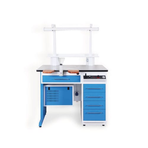 Puesto de trabajo para laboratorio dental con cajones - WB series - VeraDenta Dental Mobilya Ltd