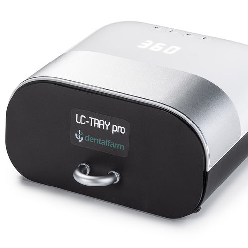 Unidad de polimerización para laboratorio dental - LC-TRAY PRO - Dentalfarm Srl - para odontología / para resina / LED