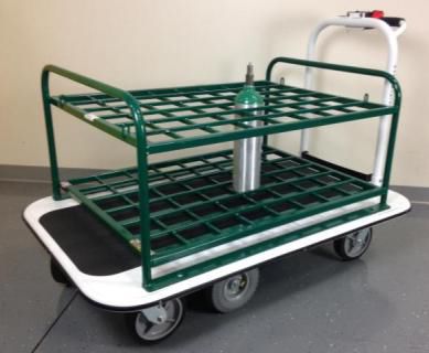 Carro portacilindros de gas - Electro Kinetic Technologies - para transporte