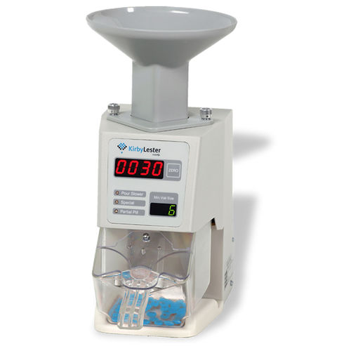Contadora - rellenadora para la industria farmacéutica - KL1 - Kirby Lester - de botellas / semiautomática / automatizada
