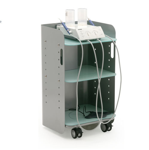 Carro médico - FOLDER - LORAN - para dispositivos médicos / para transporte / 3 estantes