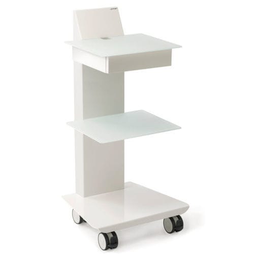 Carro médico - Logo - LORAN - para instrumental / para aparato / con cajón