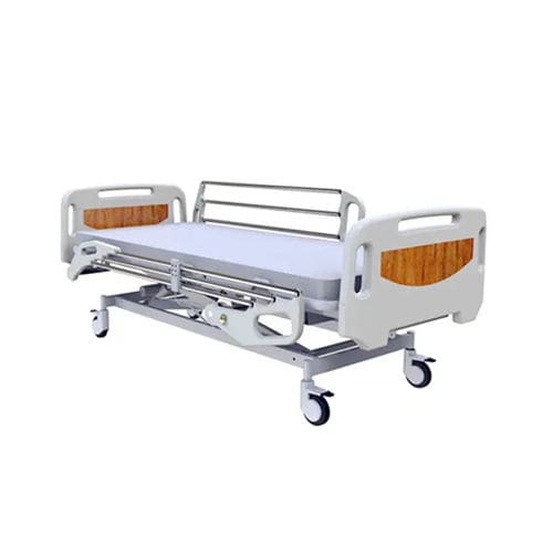 Cama de hospital - DF33B5X - Pinxing Medical Equipment - eléctrica / con ruedas / de 4 secciones
