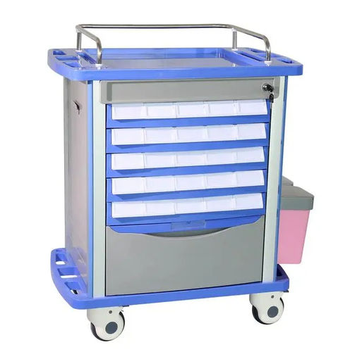 Carro médico - PX-TC834 - Pinxing Medical Equipment - para medicamentos / con cajón / con canasta