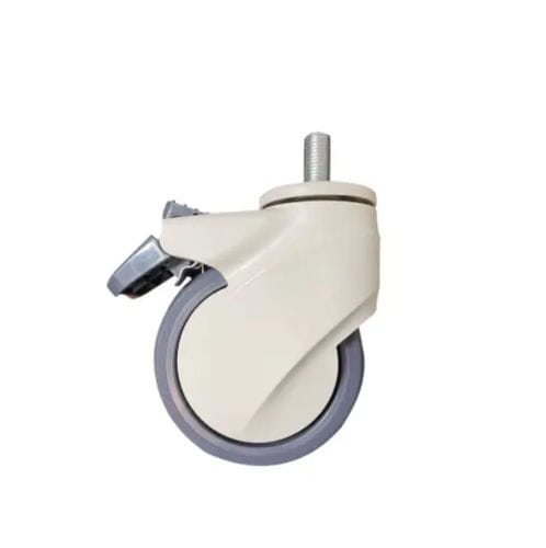 Rueda para cama de hospital - PX504 - Pinxing Medical Equipment - con freno / de caucho / giratoria
