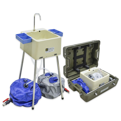 Fregadero quirúrgico 1 unidad - PX2019 - Pinxing Medical Equipment - de acero inoxidable / mando digital