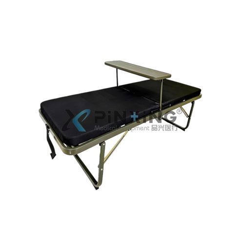 Cama de emergencia - YZ08 - Pinxing Medical Equipment - manual / plegable / de 2 secciones