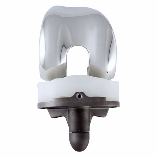 Prótesis de rodilla tricompartimental - GENUTECH® DCF - Surgival - de platillo fijo