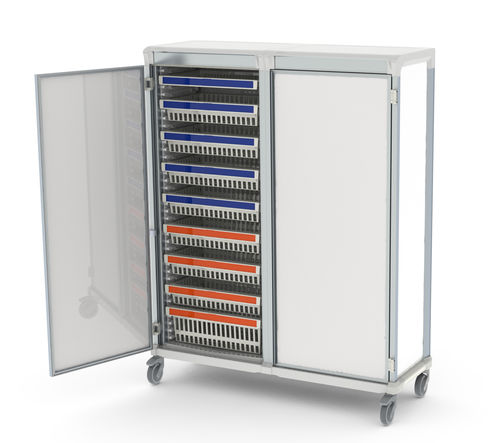 Carro de almacenamiento - Pegasus Medical Concepts - para dispositivos
