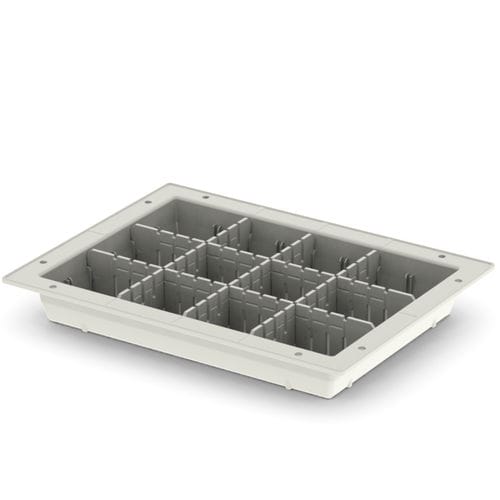 Bandeja médica - Modular Iso System - ABS Tray 5X30X40cm - Pegasus Medical Concepts - de ABS / modulable