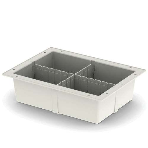 Bandeja médica - 10X30X40cm - ABS Tray - Modular Iso System  - Pegasus Medical Concepts - de ABS / modulable