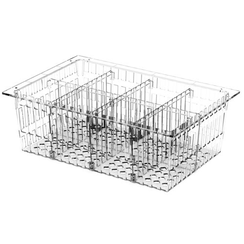 Canasta de policarbonato - Clear Basket - 20X40X60 cm - Pegasus Medical Concepts - modulable