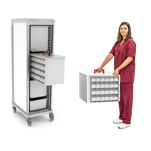 Carro médico - Pegasus Medical Concepts - de hospital / de uso general / para medicamentos
