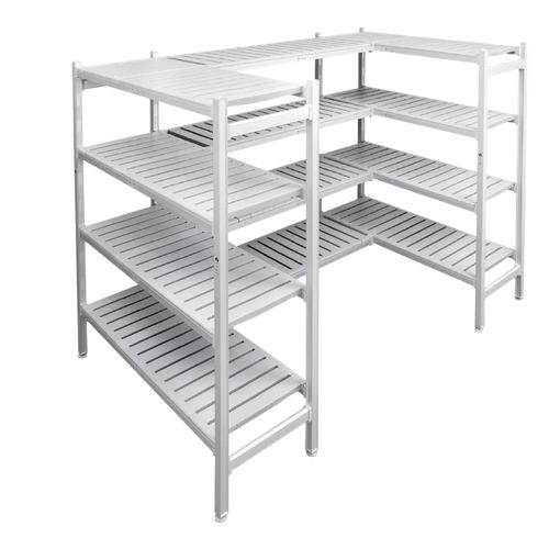 Estantería modular - TOP SALUS U - Pegasus Medical Concepts - para contenedores / para cestas / de farmacia